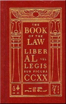 Aleister Crowley : couverture « Liber » (ouvrir l’image en grand)