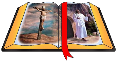 Bible ouverte — résurrection