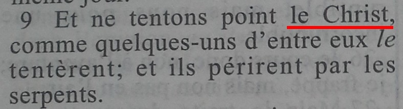 1 Cor 10:9 Ost96 closer