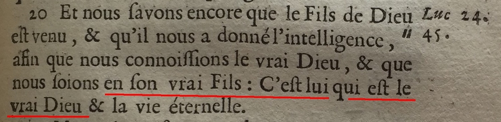 Gaspard Migeot 1 Jean 5:20 (détail)