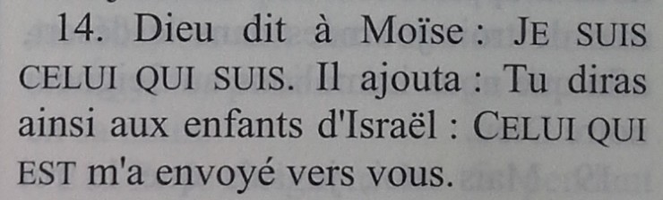 BibleSelonLaVulgate Exode 3:14 closer