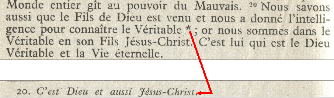 NT Osty 1 Jean 5:20 (détail)