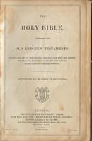 Oxford British & Foreigne Bible Society 1848 – préface