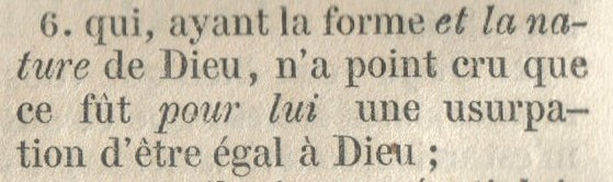 Sacy 1844 Phil 2:6 closer