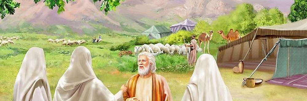 Illustration : Dieu et Abraham